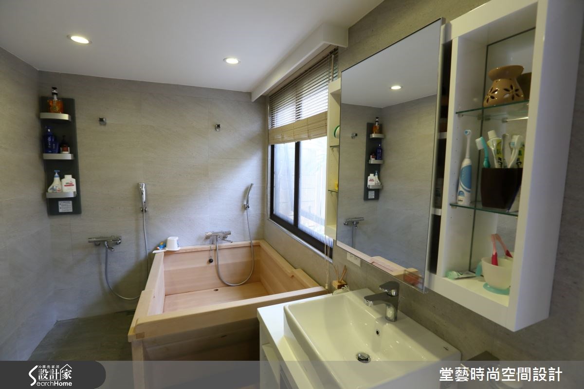 30坪中古屋(5~15年)＿休閒風浴室案例圖片＿棠藝設計＿堂藝_23之25
