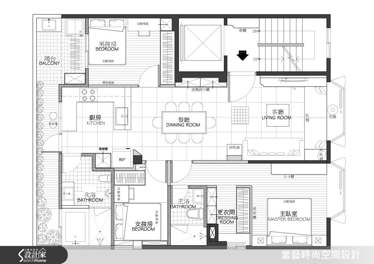 30坪中古屋(5~15年)＿休閒風案例圖片＿棠藝設計＿堂藝_23之28