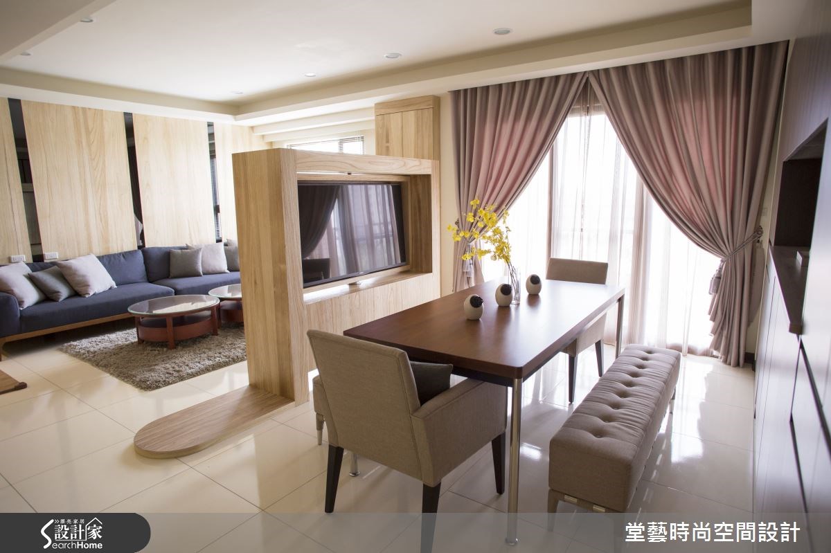 30坪新成屋(5年以下)＿休閒風客廳案例圖片＿棠藝設計＿堂藝_25之1