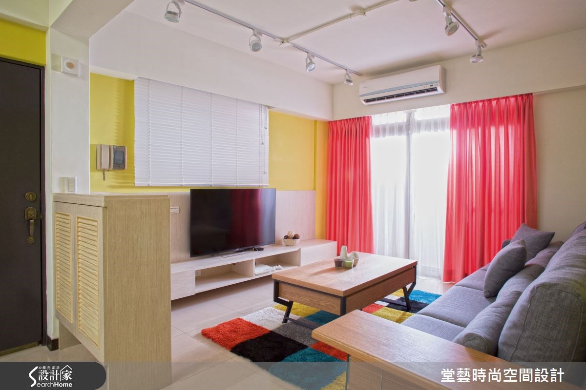 20坪老屋(16~30年)＿簡約風客廳案例圖片＿棠藝設計＿堂藝_27之1