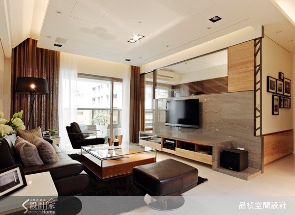 30坪新成屋(5年以下)＿北歐風客廳案例圖片＿品楨空間設計＿品楨_01之14