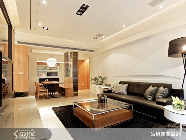 30坪新成屋(5年以下)＿北歐風客廳案例圖片＿品楨空間設計＿品楨_01之9