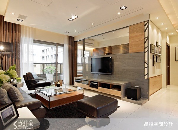 30坪新成屋(5年以下)＿北歐風客廳案例圖片＿品楨空間設計＿品楨_01之12