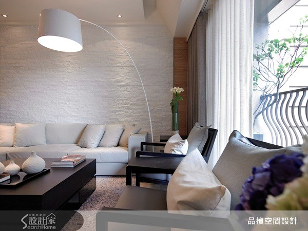 50坪新成屋(5年以下)＿北歐風客廳案例圖片＿品楨空間設計＿品楨_02之17