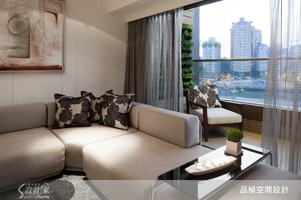45坪新成屋(5年以下)＿北歐風客廳案例圖片＿品楨空間設計＿品楨_03之4