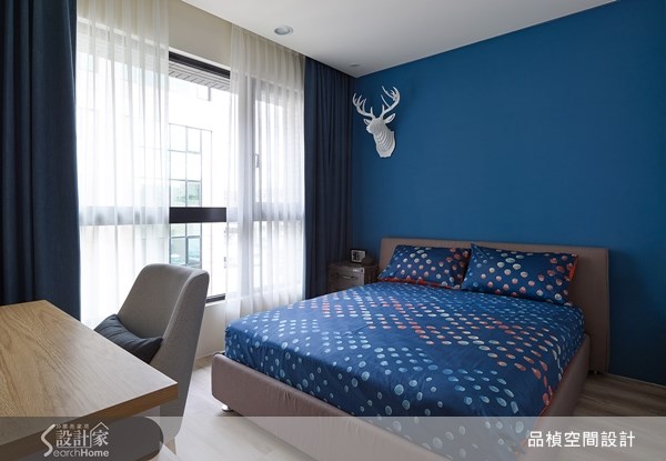 38坪新成屋(5年以下)＿療癒風臥室案例圖片＿品楨空間設計＿品楨_09之16