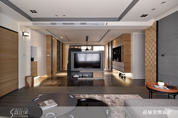45坪老屋(16~30年)＿現代風客廳案例圖片＿品楨空間設計＿品楨_10之6