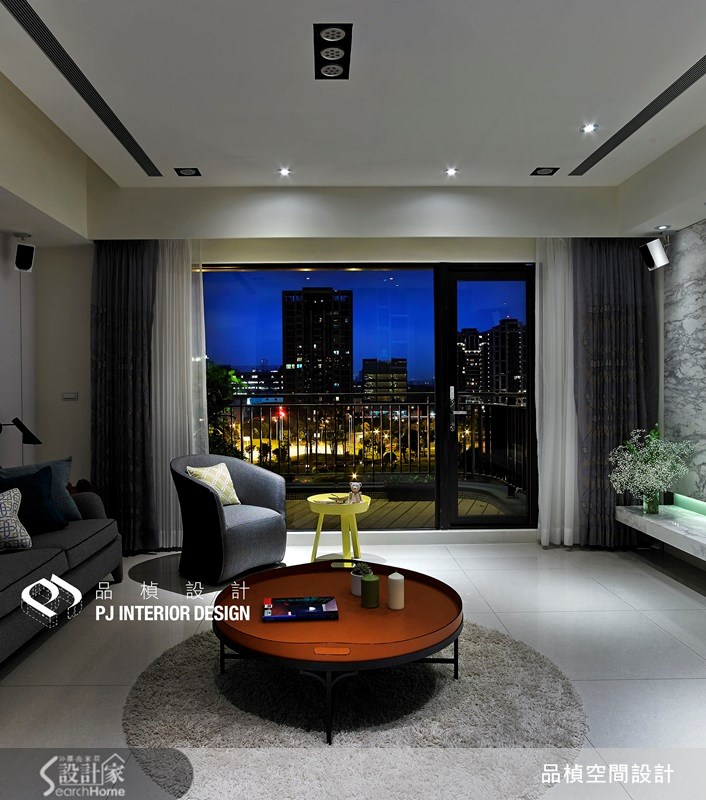 41坪新成屋(5年以下)＿療癒風客廳案例圖片＿品楨空間設計＿品楨_11之4