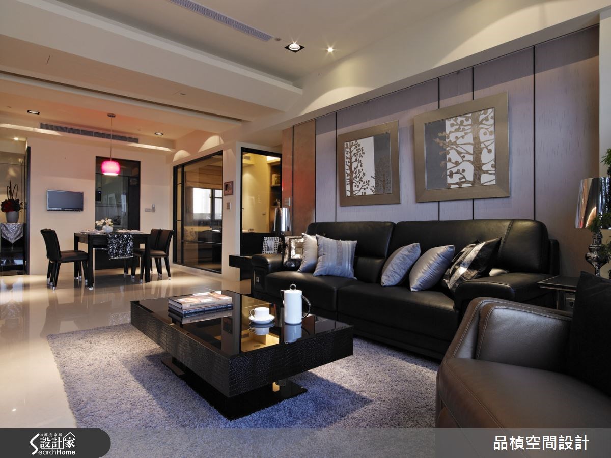 33坪新成屋(5年以下)＿現代風客廳案例圖片＿品楨空間設計＿品楨_13之2
