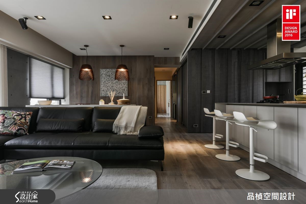 40坪新成屋(5年以下)＿療癒風客廳案例圖片＿品楨空間設計＿品楨_14之8