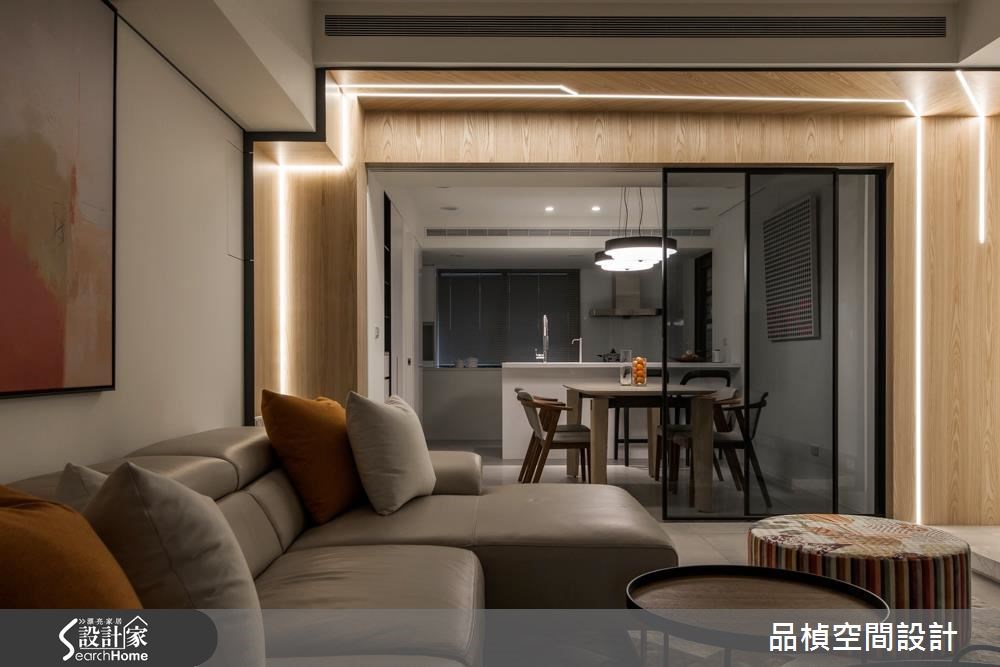 40坪中古屋(5~15年)＿現代風客廳案例圖片＿品楨空間設計＿品楨_23之6
