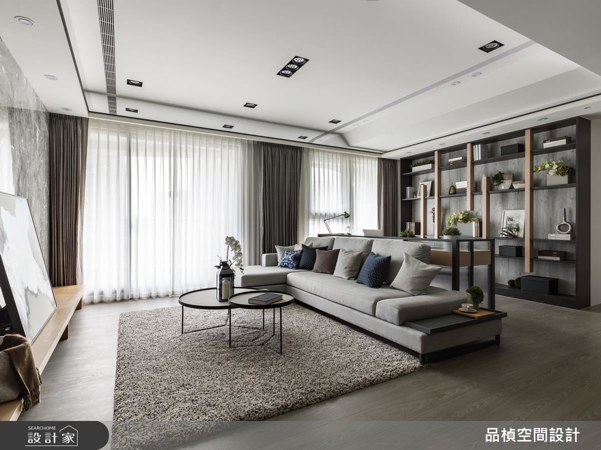 33坪新成屋(5年以下)＿現代風客廳案例圖片＿品楨空間設計＿品楨_27之2