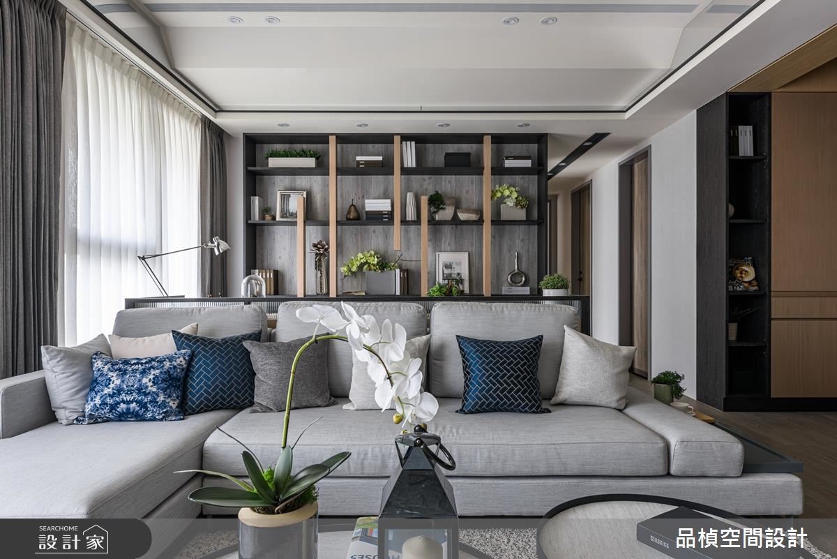 33坪新成屋(5年以下)＿現代風客廳案例圖片＿品楨空間設計＿品楨_27之7