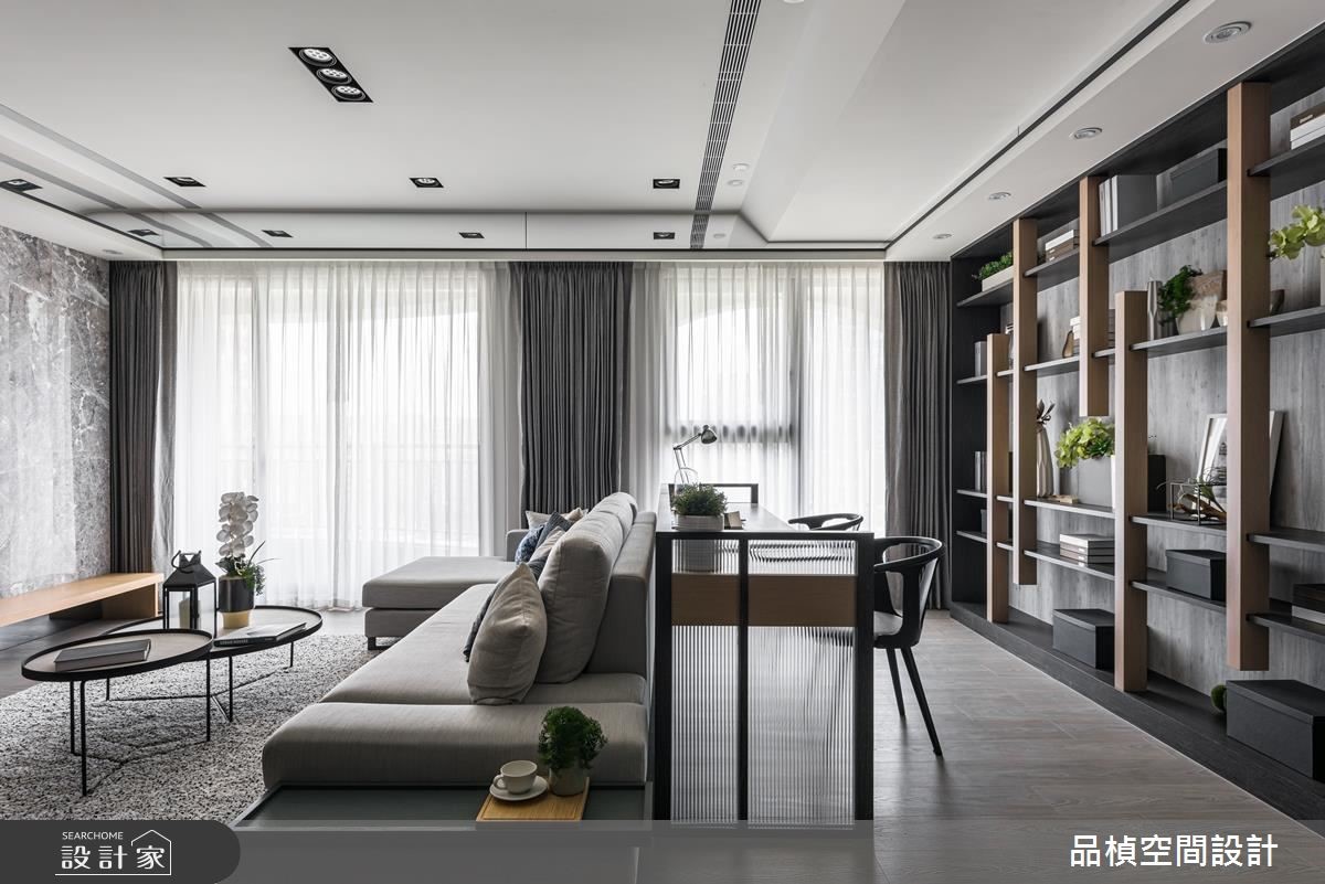 33坪新成屋(5年以下)＿現代風客廳書房案例圖片＿品楨空間設計＿品楨_27之6