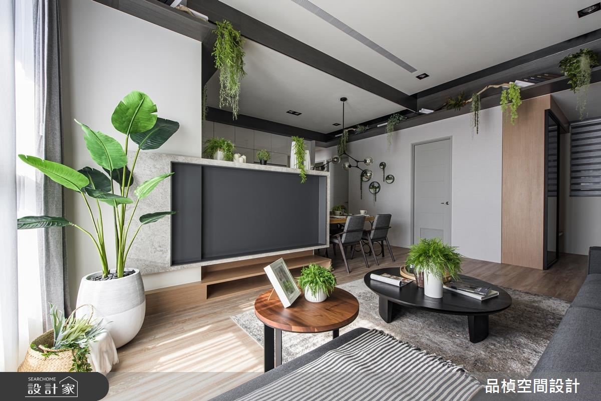 26坪新成屋(5年以下)＿現代風客廳案例圖片＿品楨空間設計＿品楨_28之9