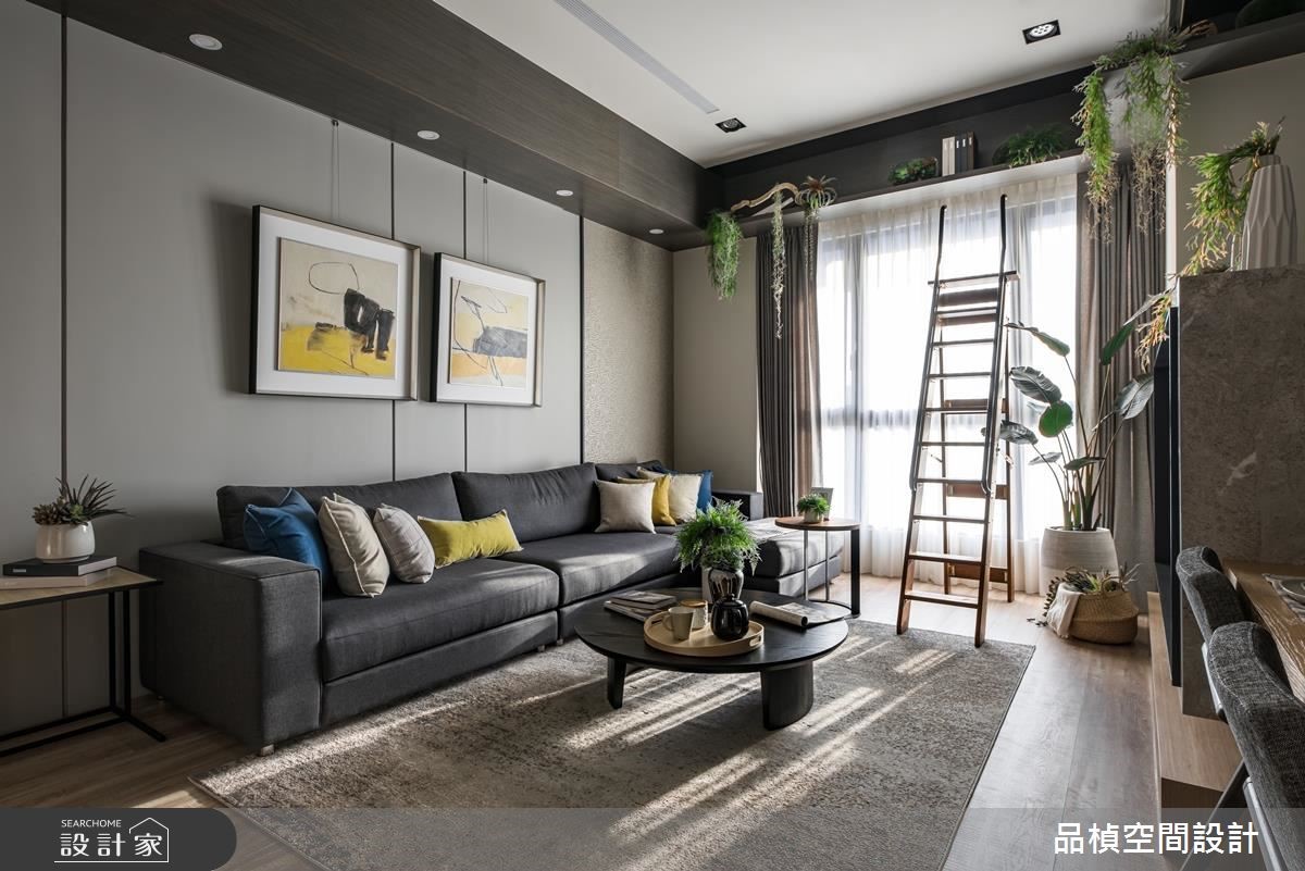 26坪新成屋(5年以下)＿現代風客廳案例圖片＿品楨空間設計＿品楨_28之4