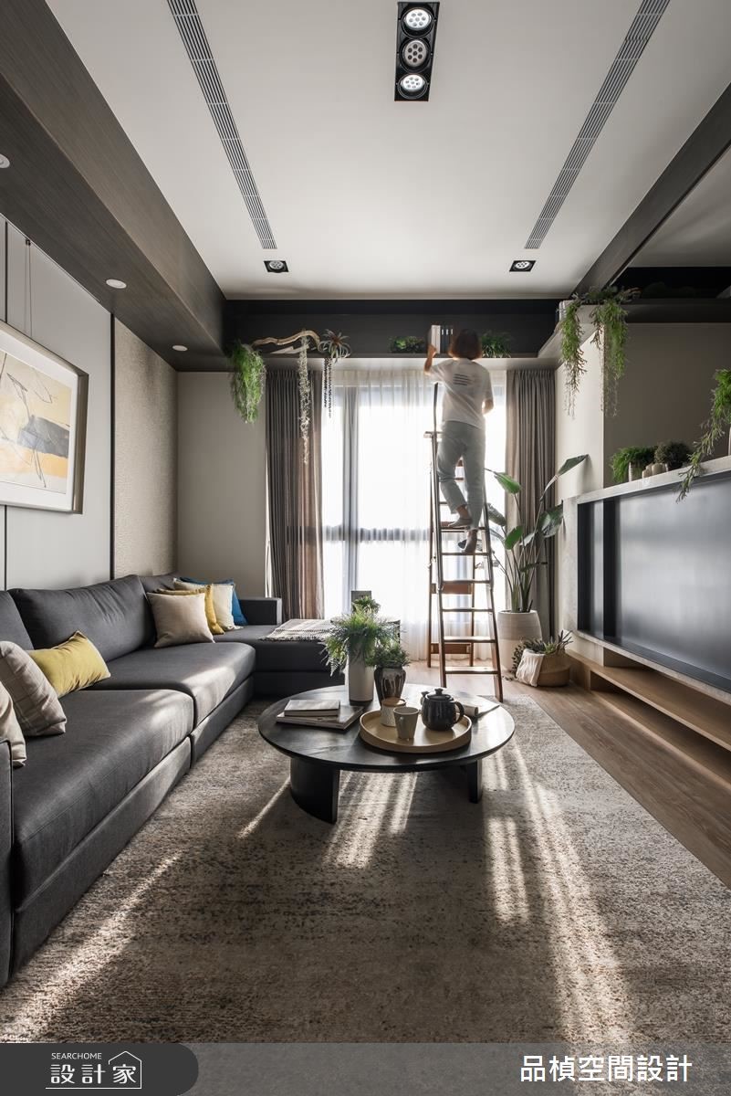 26坪新成屋(5年以下)＿現代風客廳案例圖片＿品楨空間設計＿品楨_28之5