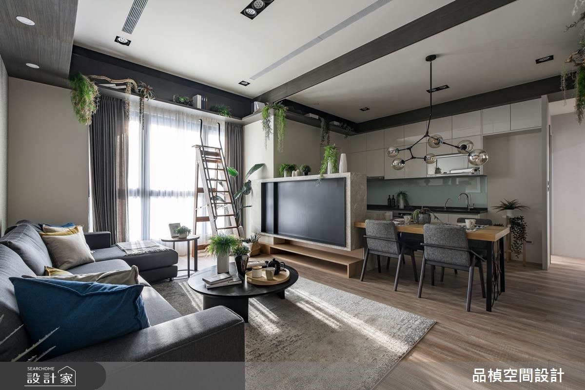 26坪新成屋(5年以下)＿現代風客廳餐廳案例圖片＿品楨空間設計＿品楨_28之7