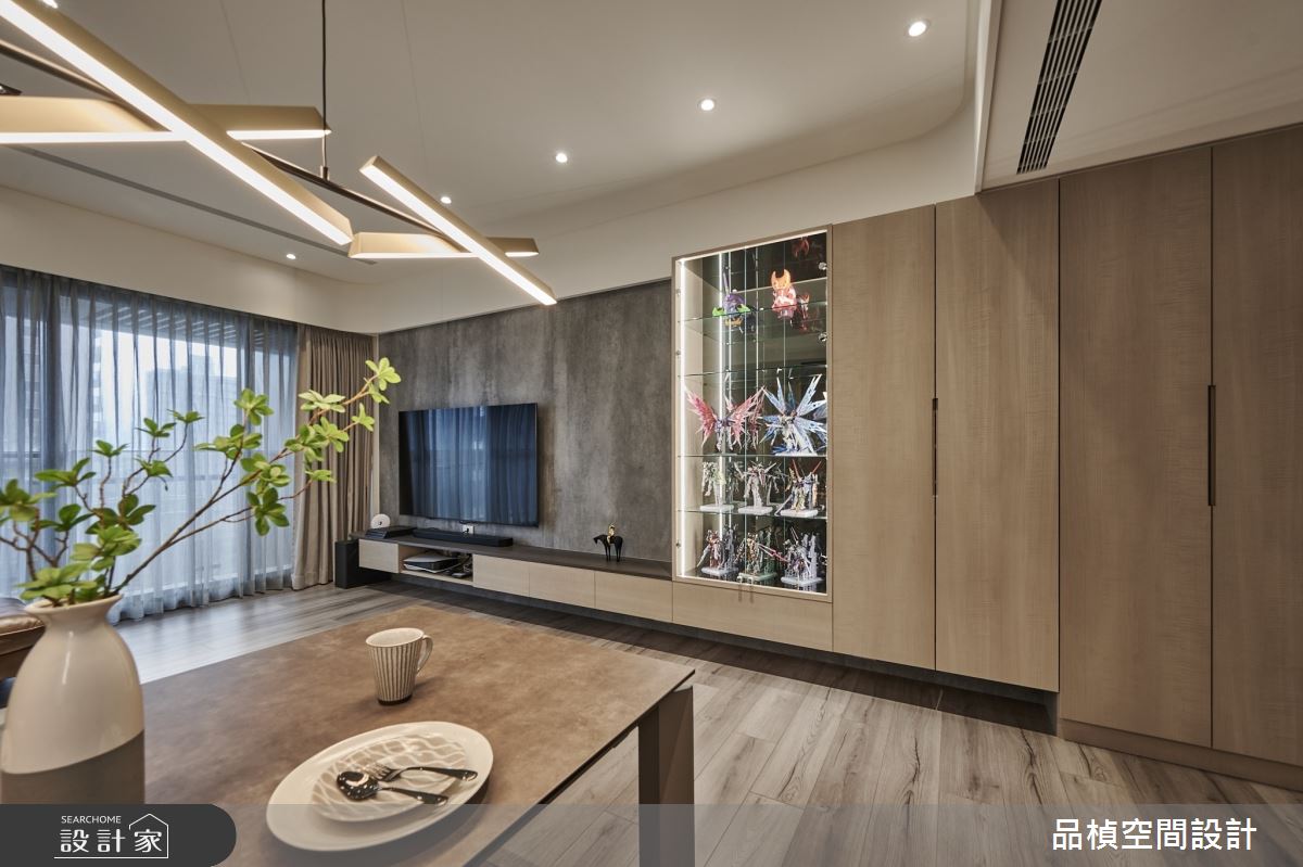 25坪新成屋(5年以下)＿現代風客廳案例圖片＿品楨空間設計＿品楨_32之4