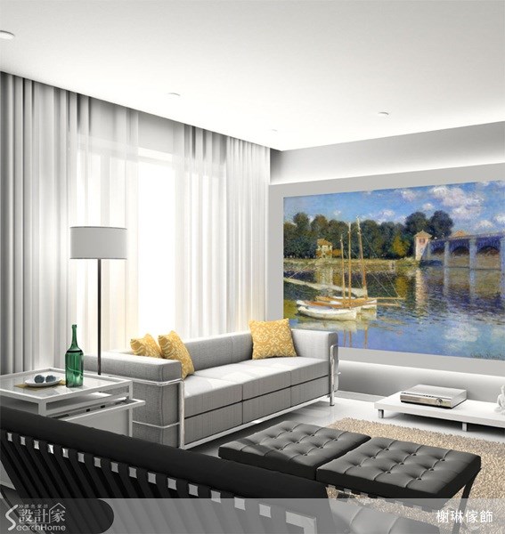 ＿案例圖片＿榭琳傢飾設計公司＿榭琳傢飾-窗簾.壁紙.家具提供_大幅壁紙之5