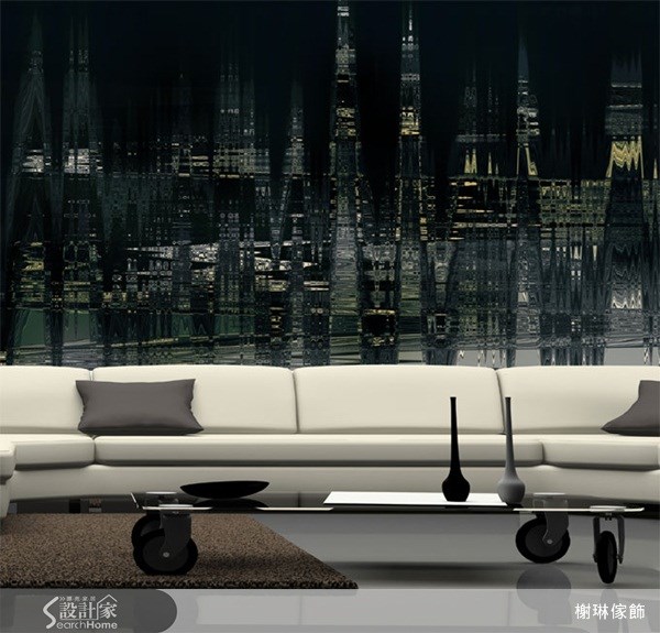 ＿案例圖片＿榭琳傢飾設計公司＿榭琳傢飾-窗簾.壁紙.家具提供_大幅壁紙之25