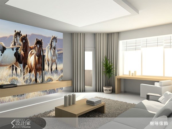 ＿案例圖片＿榭琳傢飾設計公司＿榭琳傢飾-窗簾.壁紙.家具提供_大幅壁紙之13
