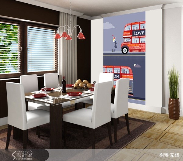 ＿案例圖片＿榭琳傢飾設計公司＿榭琳傢飾-窗簾.壁紙.家具提供_大幅壁紙之30