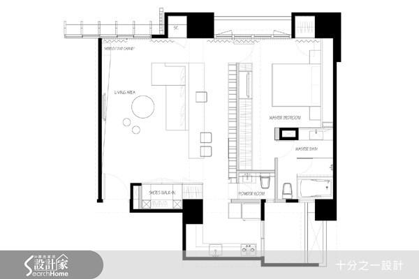 30坪＿現代風案例圖片＿十分之一設計＿十分之一_02之9
