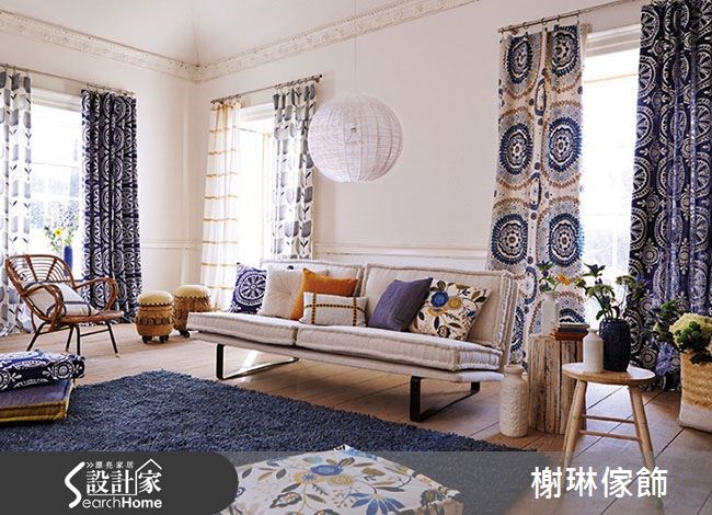 ＿案例圖片＿榭琳傢飾設計公司＿榭琳傢飾-窗簾,壁紙,傢俱_Jardin Boheme 1之9