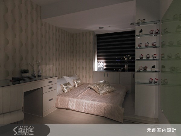 50坪老屋(16~30年)＿奢華風臥室案例圖片＿禾捷室內裝修設計有限公司＿禾創_01之16