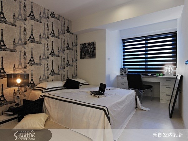 50坪老屋(16~30年)＿奢華風臥室案例圖片＿禾捷室內裝修設計有限公司＿禾創_01之15