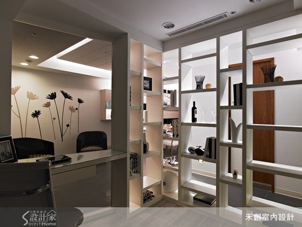 50坪老屋(16~30年)＿奢華風書房案例圖片＿禾捷室內裝修設計有限公司＿禾創_01之11