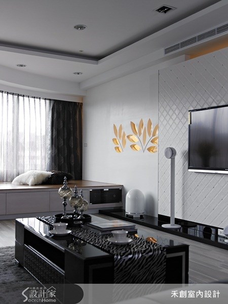 50坪老屋(16~30年)＿奢華風客廳案例圖片＿禾捷室內裝修設計有限公司＿禾創_01之3