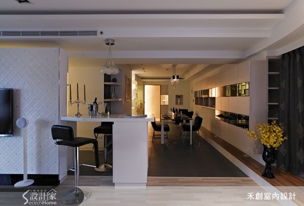 50坪老屋(16~30年)＿奢華風餐廳案例圖片＿禾捷室內裝修設計有限公司＿禾創_01之4