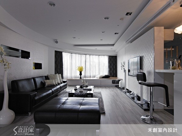50坪老屋(16~30年)＿奢華風客廳案例圖片＿禾捷室內裝修設計有限公司＿禾創_01之2
