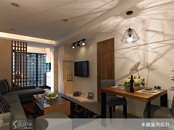 26坪老屋(16~30年)＿混搭風客廳案例圖片＿禾捷室內裝修設計有限公司＿禾創_03之8