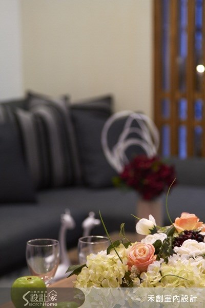 26坪老屋(16~30年)＿混搭風客廳案例圖片＿禾捷室內裝修設計有限公司＿禾創_03之7