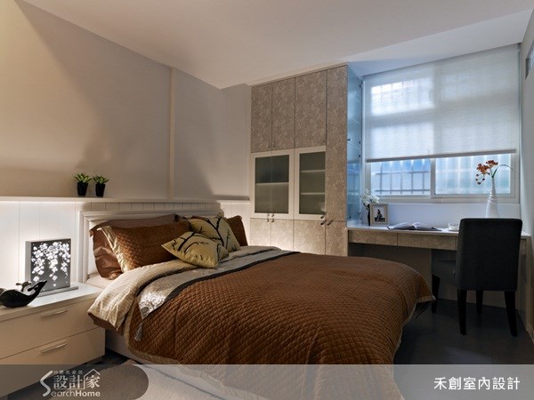 26坪老屋(16~30年)＿混搭風臥室案例圖片＿禾捷室內裝修設計有限公司＿禾創_03之14