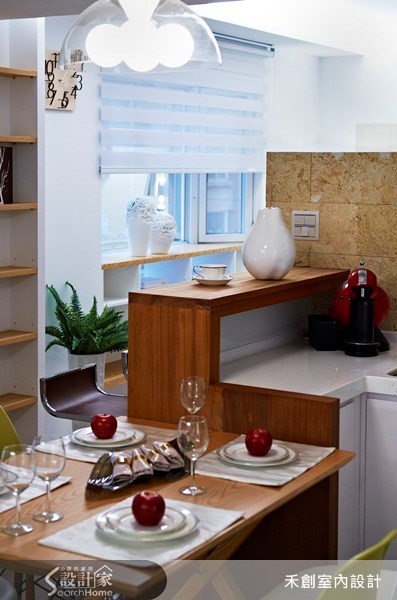 28坪中古屋(5~15年)＿北歐風餐廳案例圖片＿禾捷室內裝修設計有限公司＿禾創_04之8
