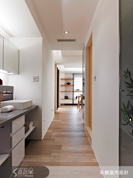 28坪中古屋(5~15年)＿北歐風走廊案例圖片＿禾捷室內裝修設計有限公司＿禾創_04之14