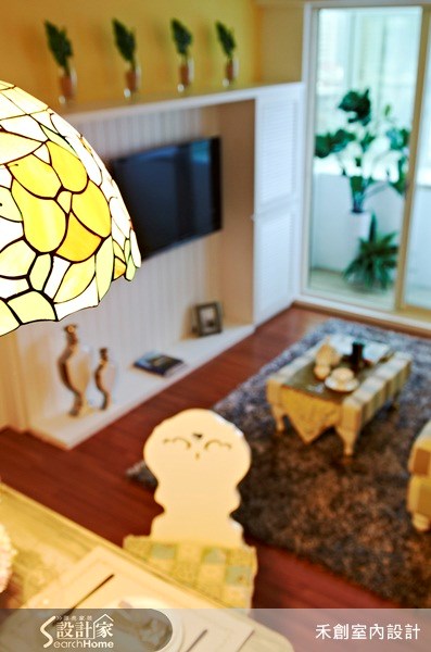 17坪中古屋(5~15年)＿鄉村風客廳案例圖片＿禾捷室內裝修設計有限公司＿禾創_05之11