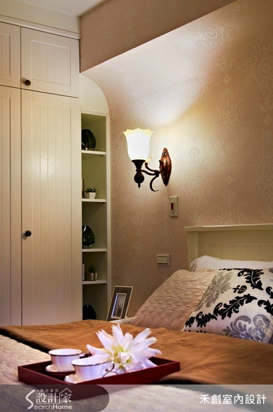 17坪中古屋(5~15年)＿鄉村風臥室案例圖片＿禾捷室內裝修設計有限公司＿禾創_05之23