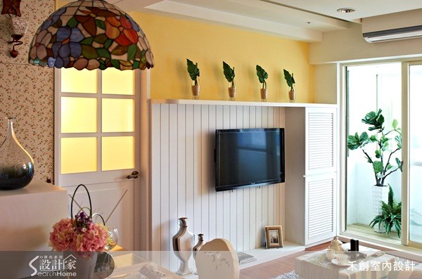 17坪中古屋(5~15年)＿鄉村風客廳案例圖片＿禾捷室內裝修設計有限公司＿禾創_05之8