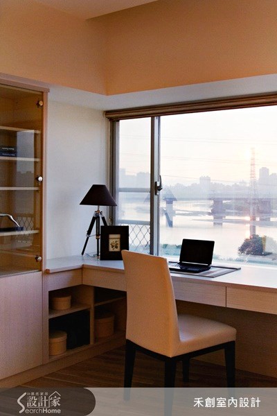 40坪中古屋(5~15年)＿北歐風書房案例圖片＿禾捷室內裝修設計有限公司＿禾創_06之25