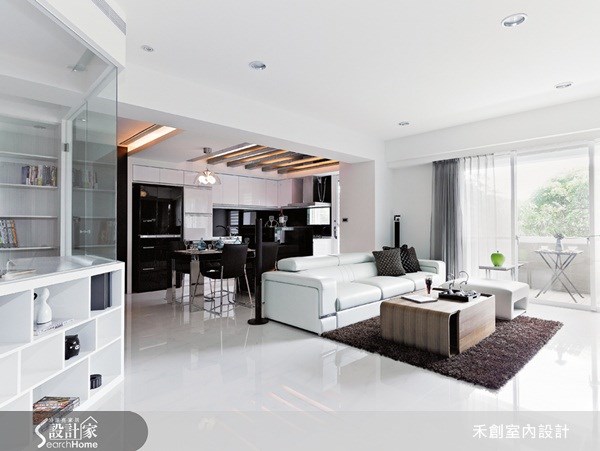48坪老屋(16~30年)＿現代風客廳案例圖片＿禾捷室內裝修設計有限公司＿禾創_07之8