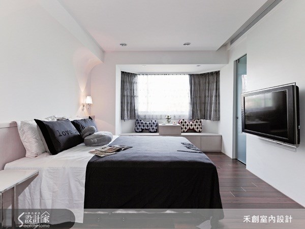 48坪老屋(16~30年)＿現代風臥室案例圖片＿禾捷室內裝修設計有限公司＿禾創_07之27