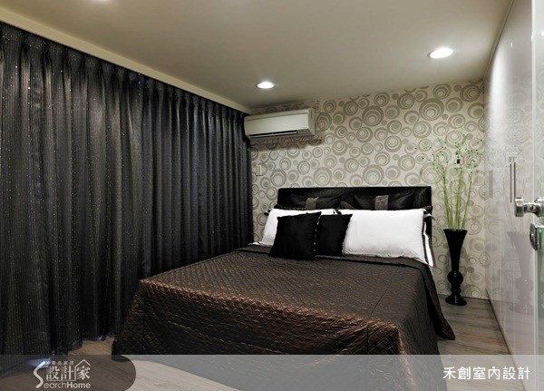 12坪新成屋(5年以下)＿現代風臥室案例圖片＿禾捷室內裝修設計有限公司＿禾創_08之25