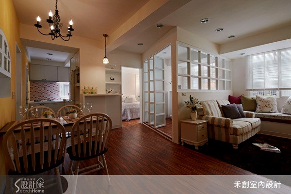 18坪老屋(16~30年)＿鄉村風餐廳案例圖片＿禾捷室內裝修設計有限公司＿禾創_10之2