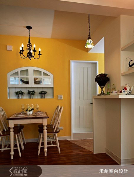 18坪老屋(16~30年)＿鄉村風餐廳案例圖片＿禾捷室內裝修設計有限公司＿禾創_10之15