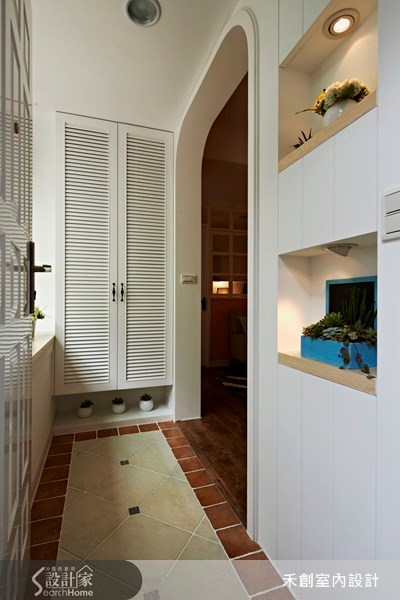 23坪老屋(16~30年)＿鄉村風玄關案例圖片＿禾捷室內裝修設計有限公司＿禾創_11之1